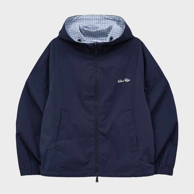Riversible Check Windbreaker Ver.2
