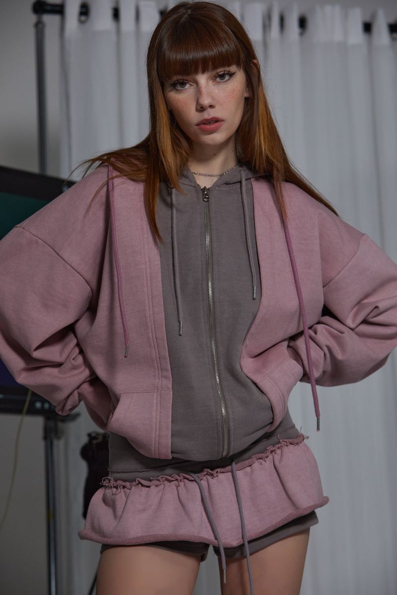 VINTAGE DOUBLE ZIP-UP