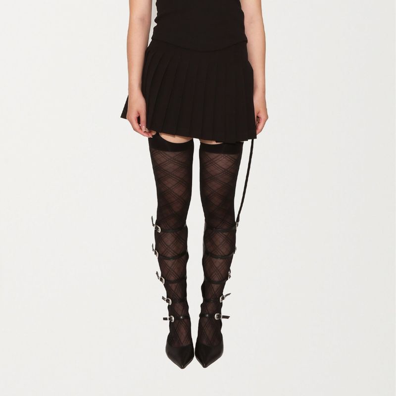 Wsc archive（ダブリューエスシーアーカイブ）の「Avant 2-way wrap pleated skirt 001（Skirts）」