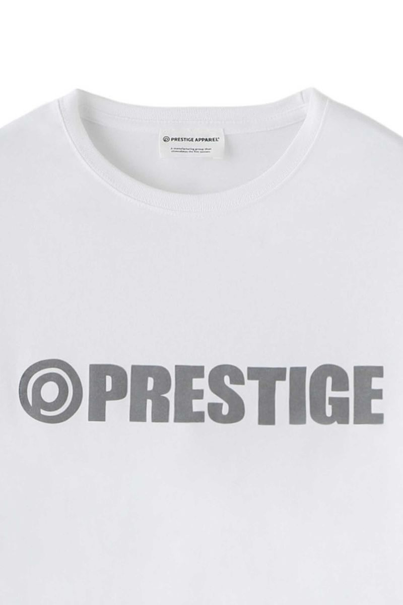 〝PRESTIGE LOGO〟REFLECTOR TEE