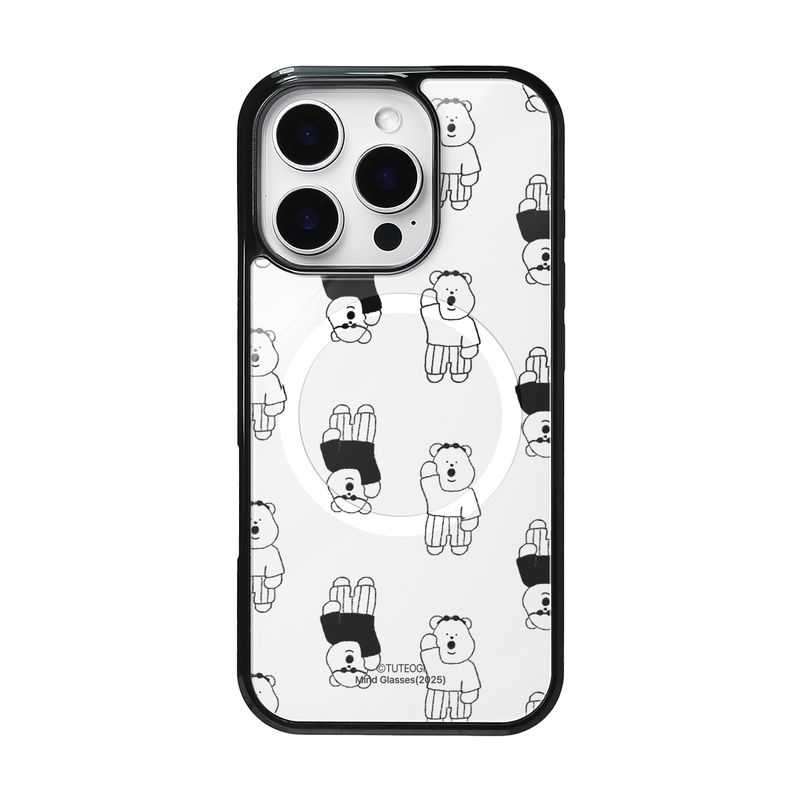 TUTEOGI(トゥトギ)の「TUTEOGI ‘ Mind Glasses’ Magnet Ring case(Smartphone Accessories)」