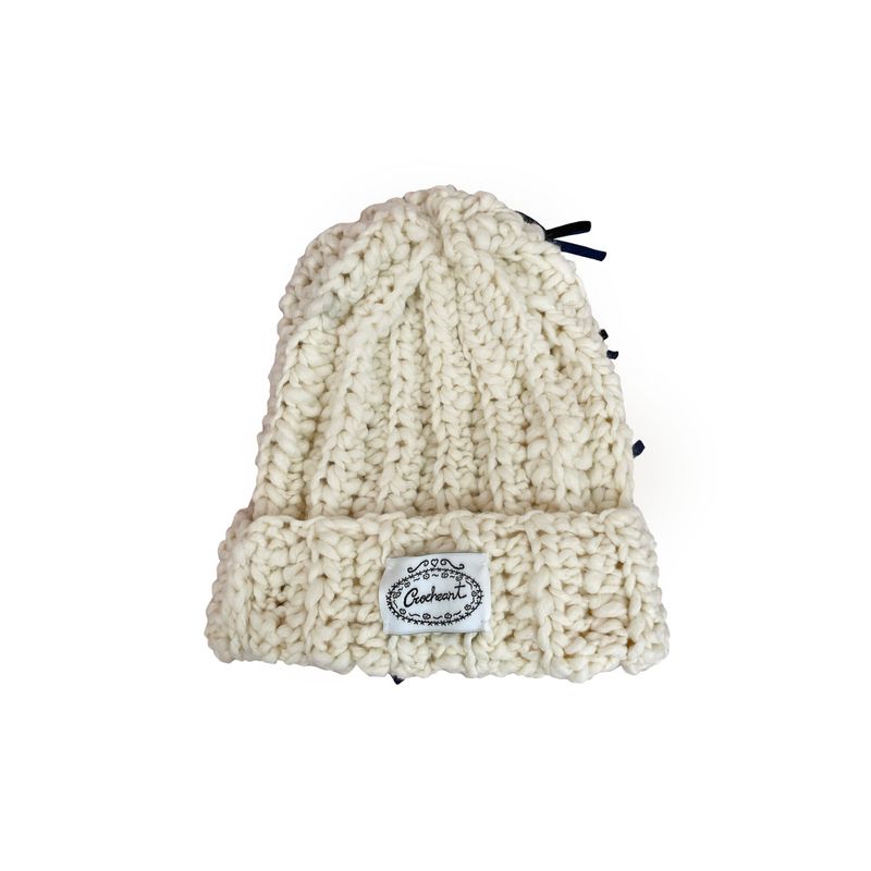 Ribbon beanie
