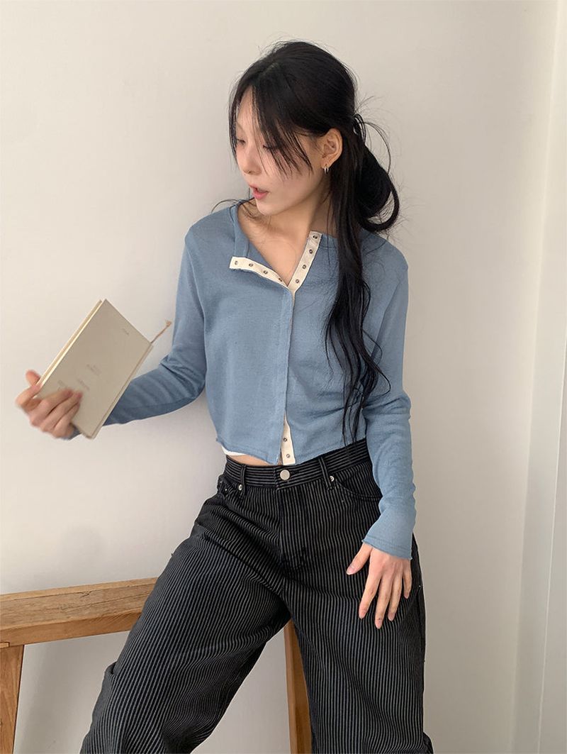 KOSI MODAL SNAP CARDIGAN (5C)