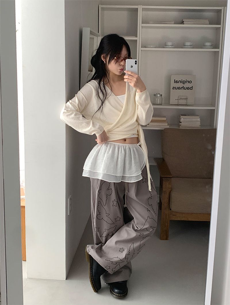 BIRD TUCK BANDING SLACKS (2C)