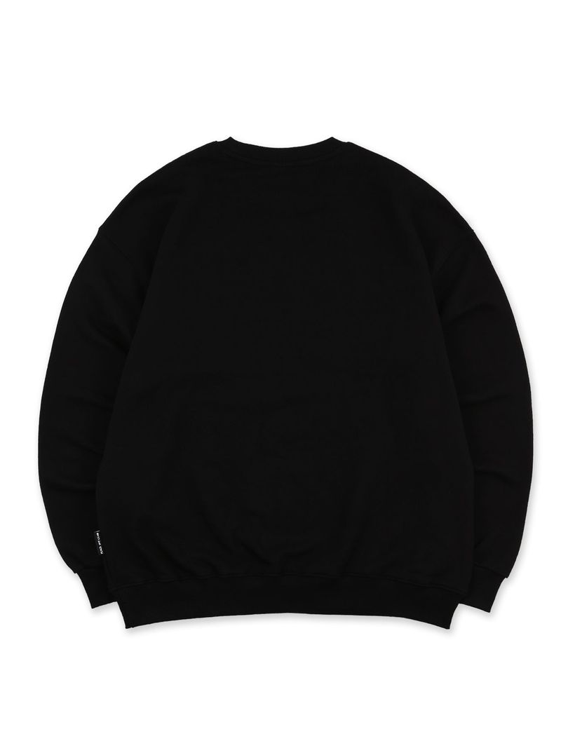 Basic_Logo Sweatshirt BLACK