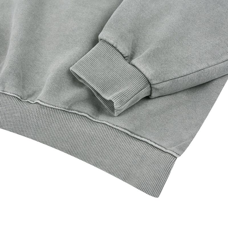 VINTAGE PIGMENT WASHED SWEATSHIRT GRAY