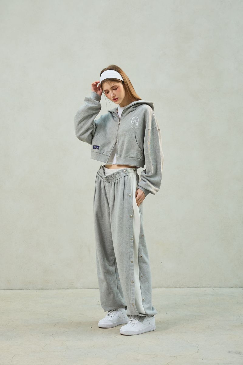 PITA SNAP OFF SWEAT PANTS / MELANGE