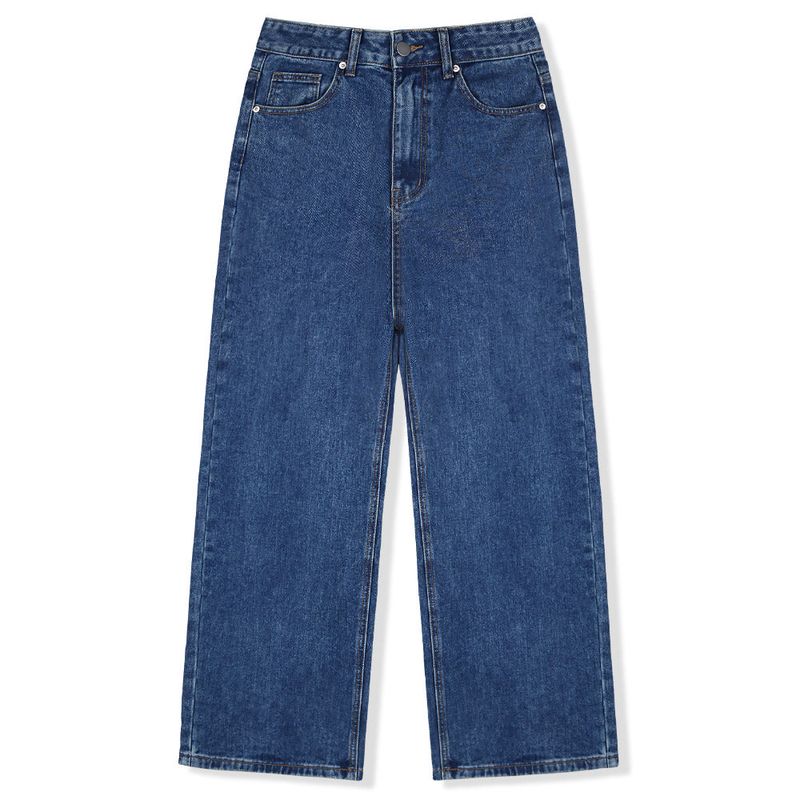 Usual Wide Denim Pants - 2COLOR