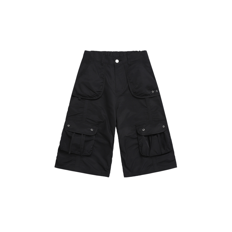 Shirring Pocket Bermuda Pants - 2COLOR