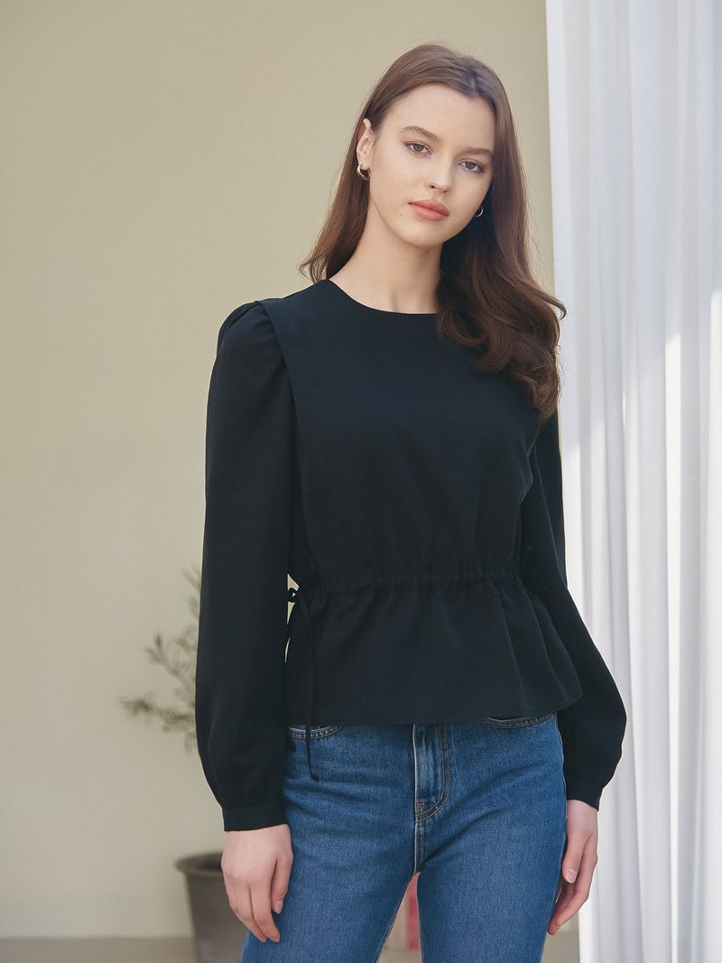 vem.ver（ベムバー）の「DIANA STRING BLOUSE_4COLOR（Tops）」