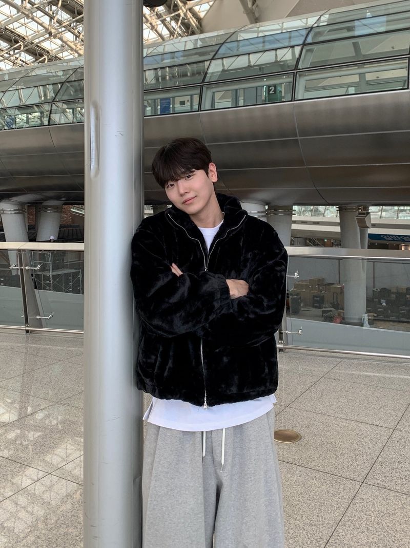 Cozy fur mink jumper
