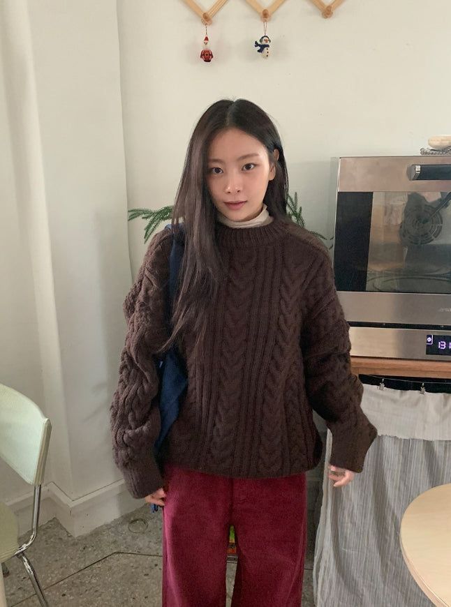 Kidella Round Cable Knit