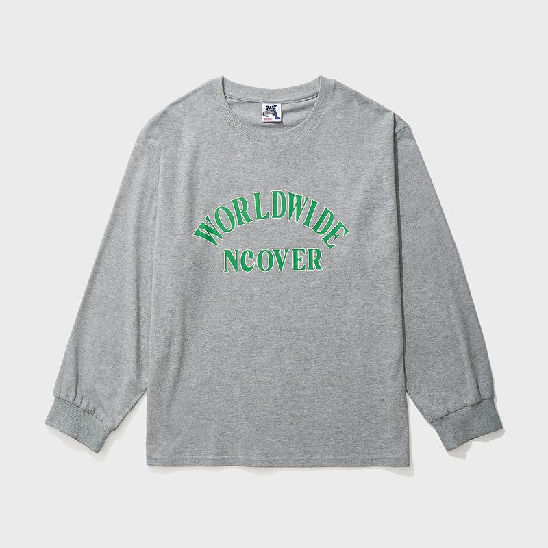 NCOVER（エンカバー）の「ワールドワイドロングスリーブ-グレー（トップス）」