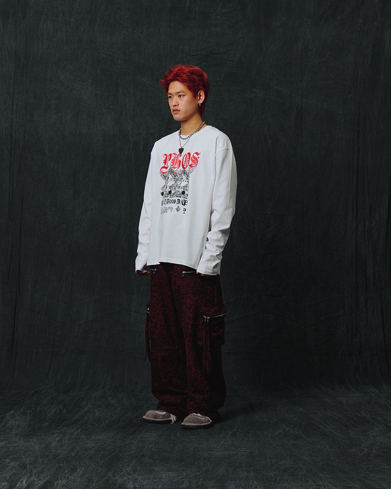 Hazzard002 Michael long sleeved/White