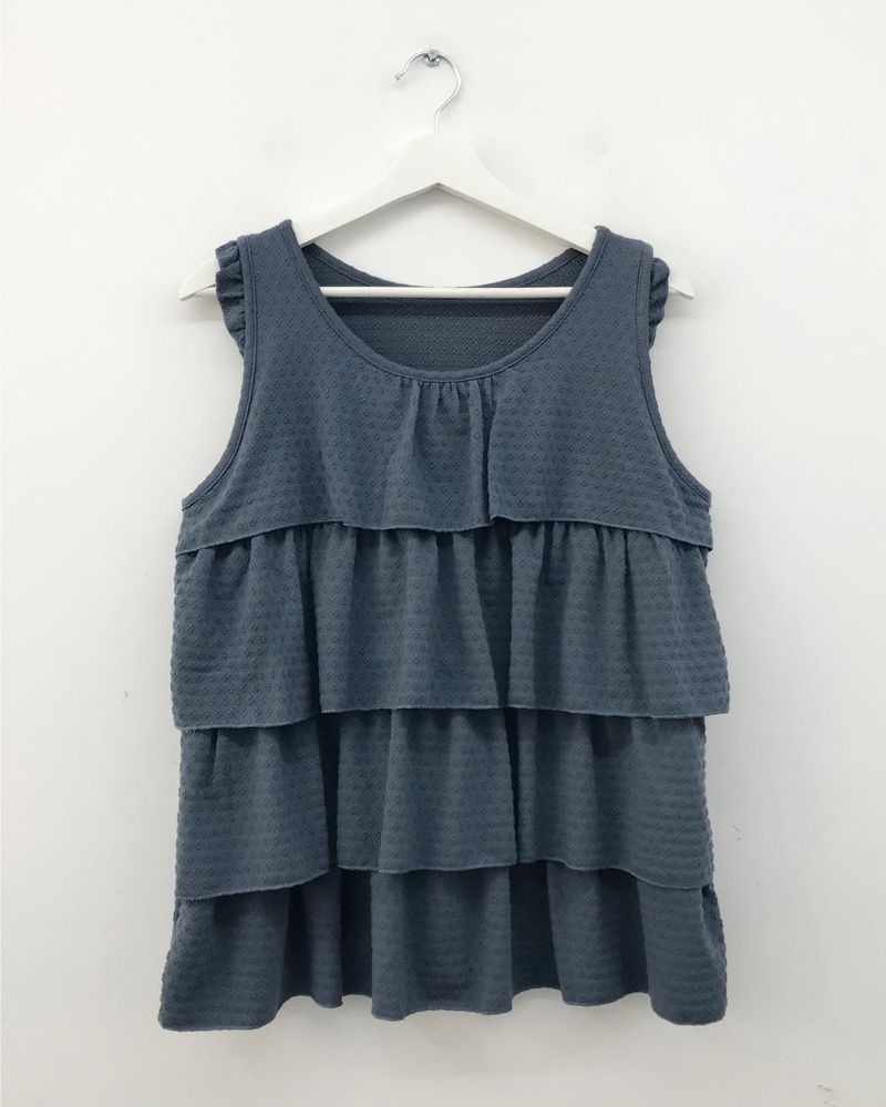 Corsica tiered sleeveless (2color)