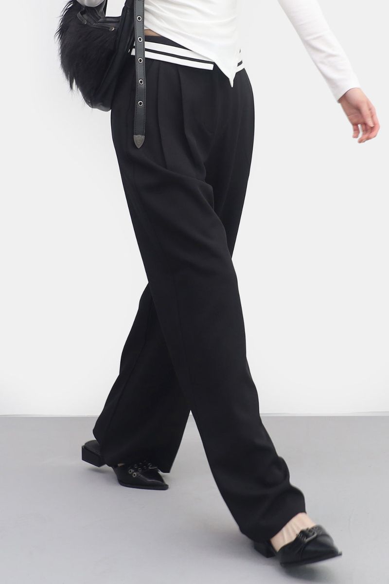 Jeanine Two-Tone Slacks Pants