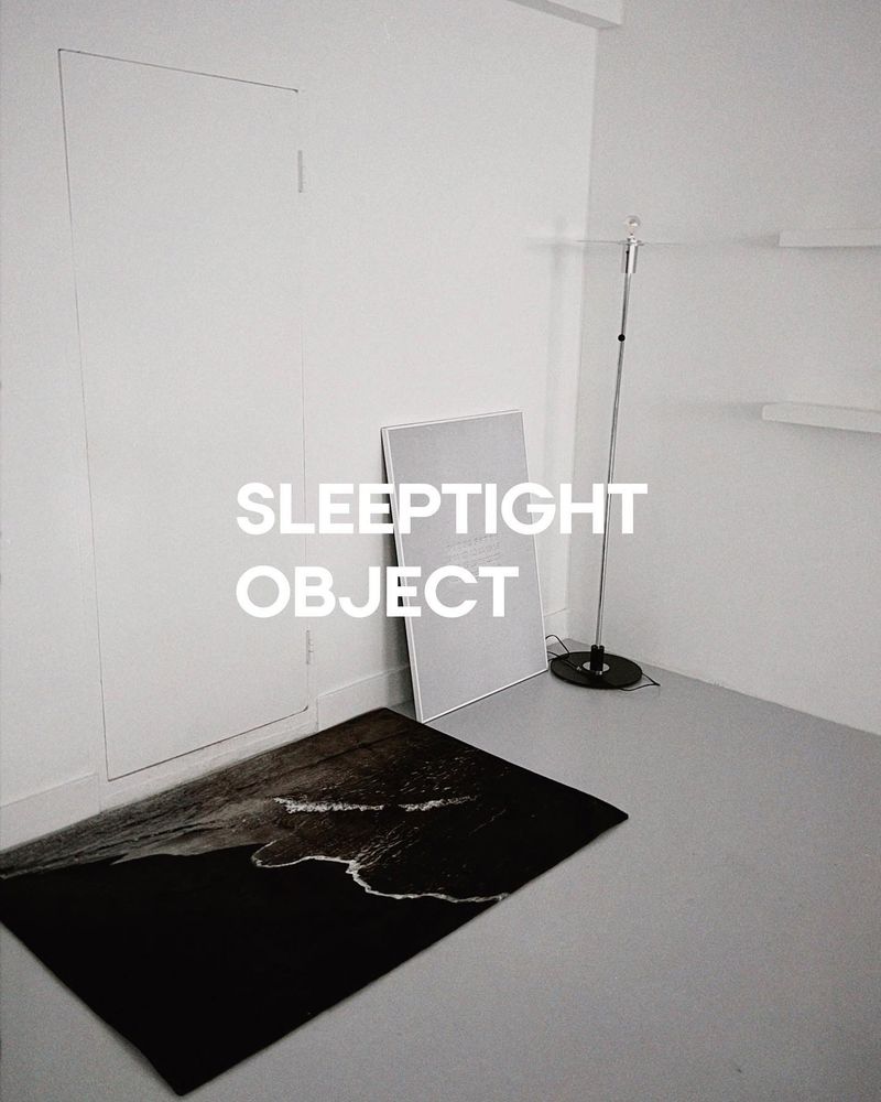 mono seaside rug - M