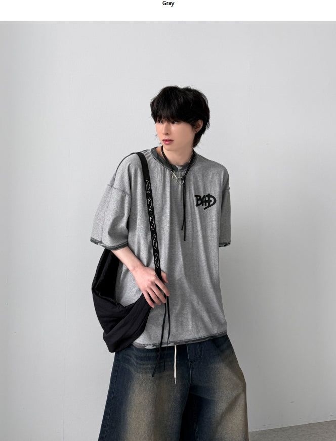 YOURNUS（ユアナス）の「Horn Reversible Short Sleeve T-shirt（Tops）」