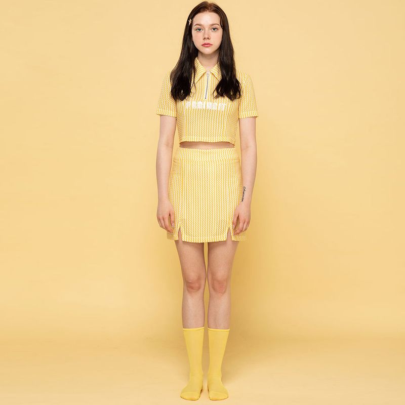 FREIHEIT(フライハイト)の「TRIKOT TWO-PIECE SK (YELLOW)(Skirts)」