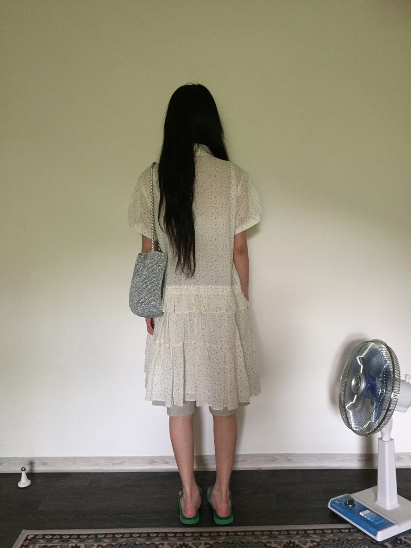 Metal Glow Shoulder Bag (2color) 