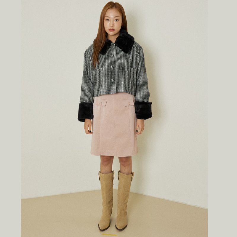 Posh short coat (black)