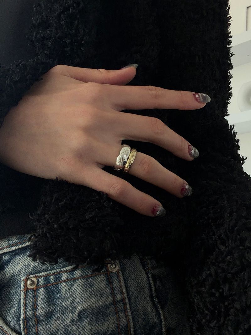 [925silver] Felt ring (M size)