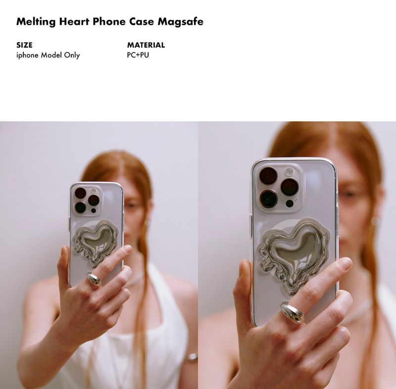 Melting Heart Phone Case Magsafe