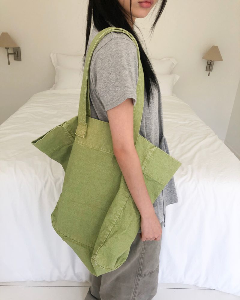 カーモン ウォッシュド キャンバスバッグ