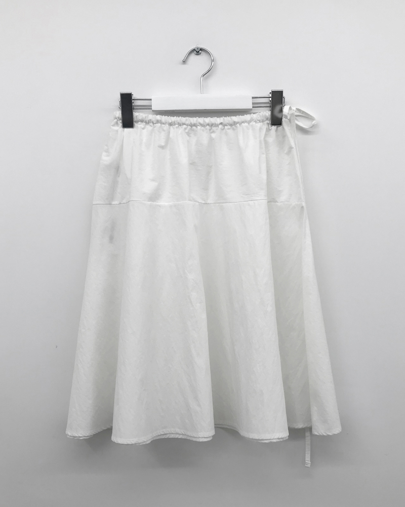Tilt strap midi skirt (3color)