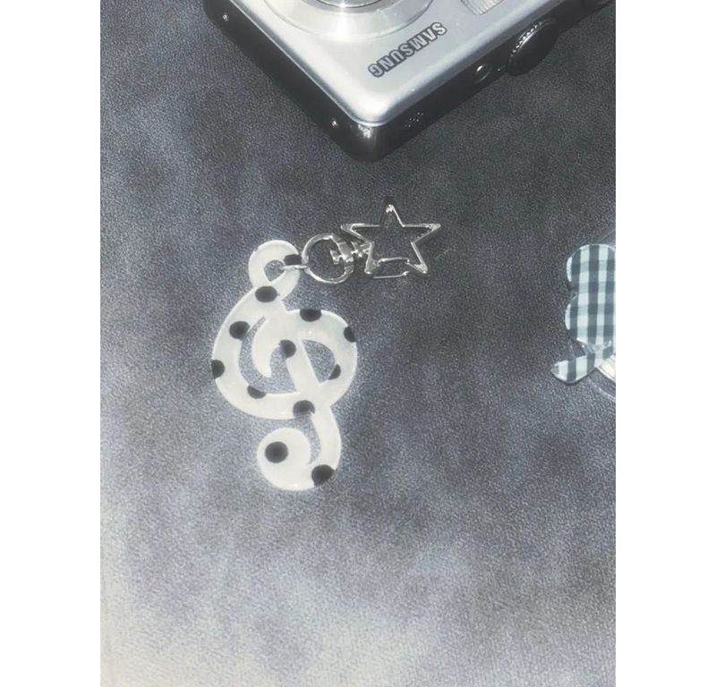 ♫ play note keyring ♫ (6color)