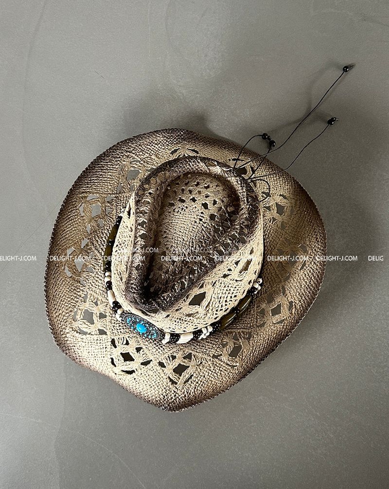 Ethnic Ratan Cowboy Fedora