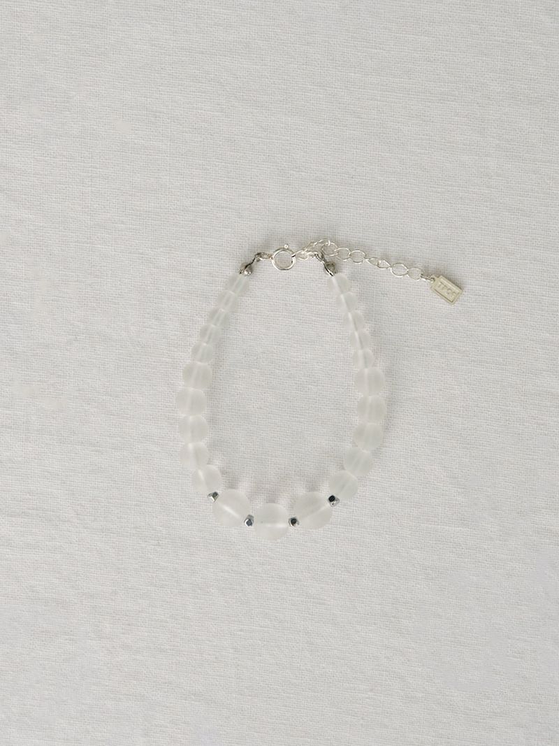Silver925_Gradation White Quartz_B (2colors)