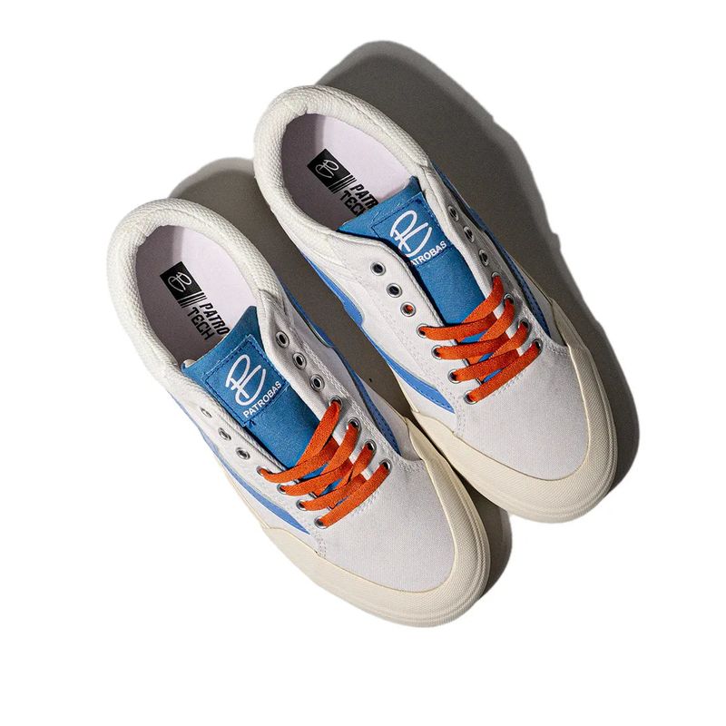 Patrobas Cloud White Blue Sneakers
