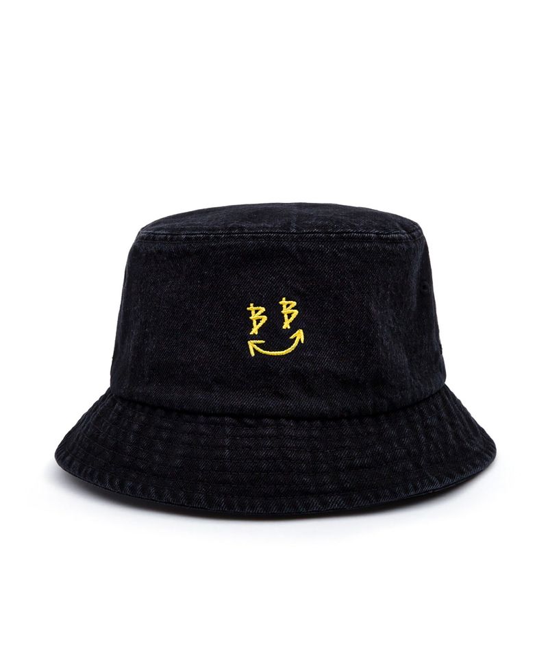 BLACKBLOND(ブラックブロンド)の「BBD Smile Logo Denim Bucket Hat(Hats)」