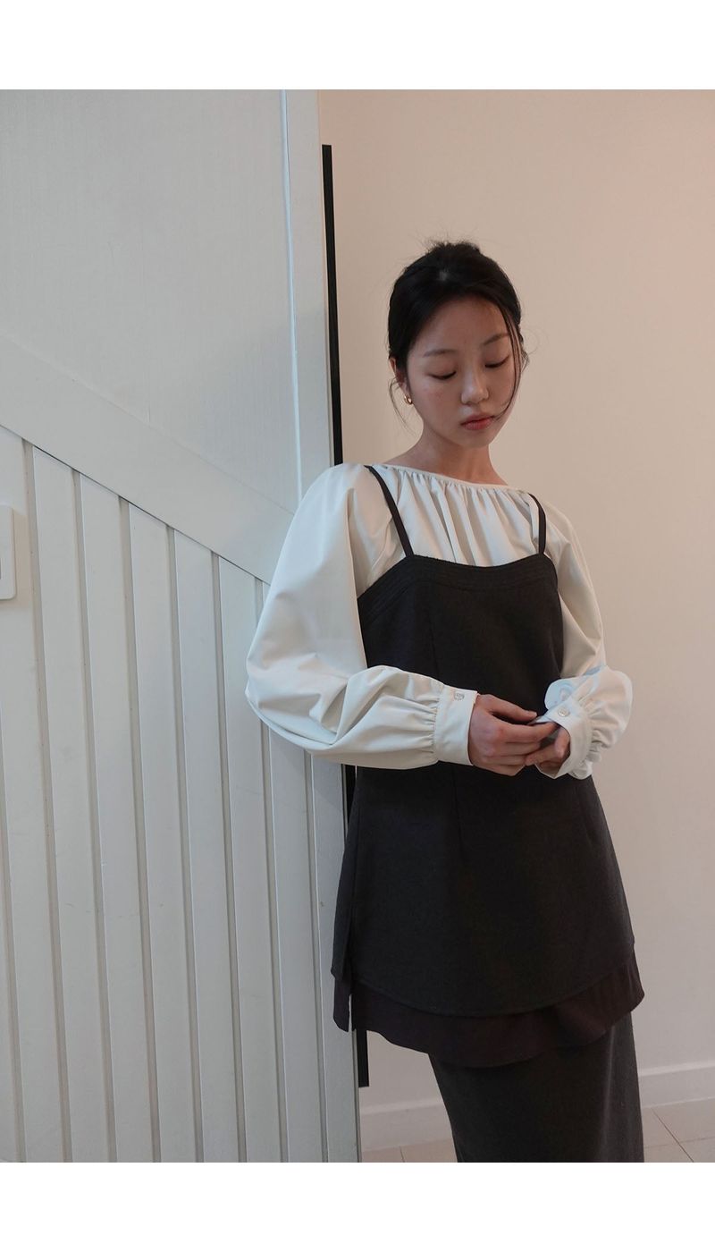 Solitude wool bustier (2C)