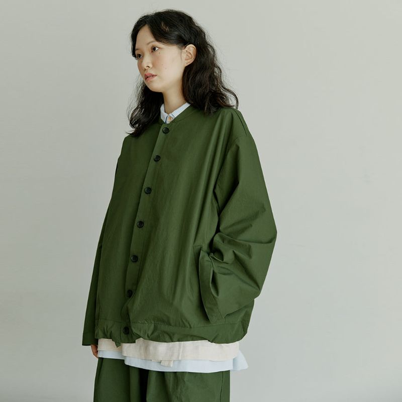 unisex stadium jacket khaki