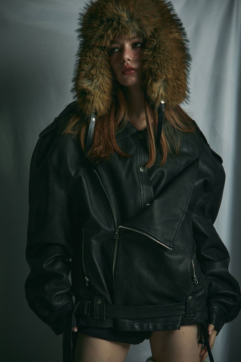 RACCOON FUR HAT