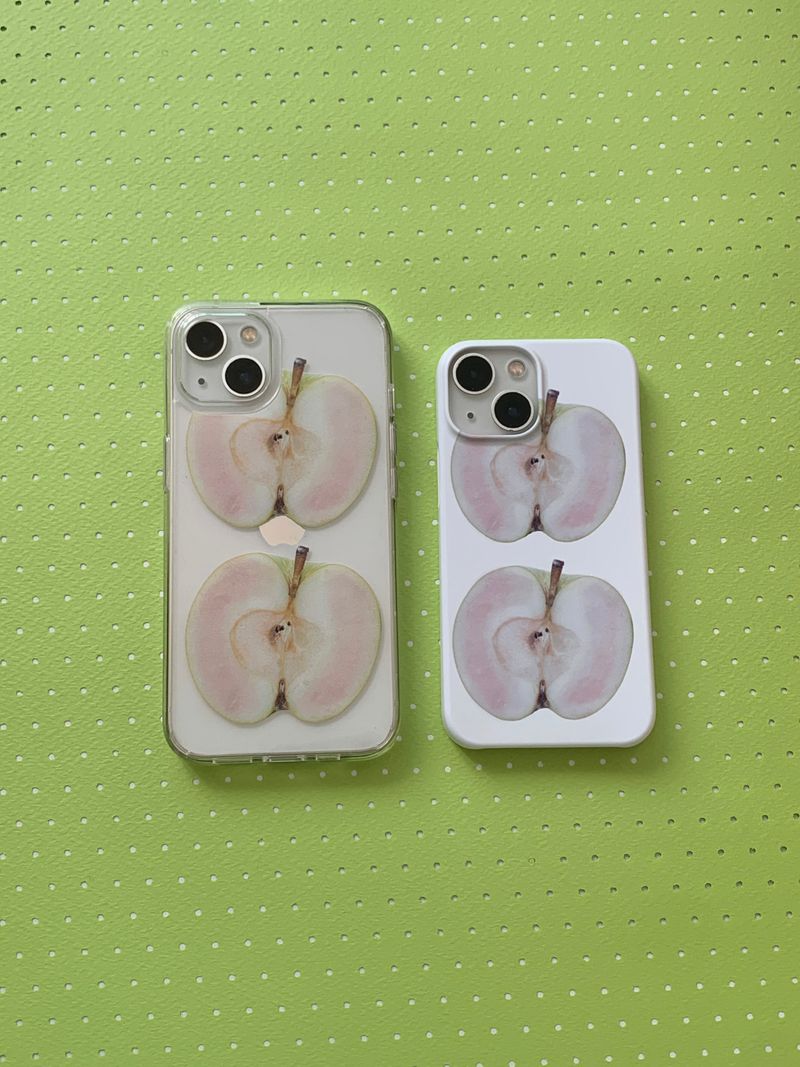 pink apple case - Matt hard