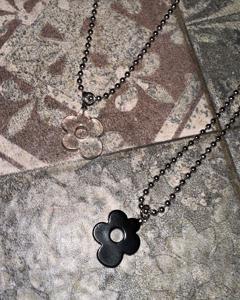Delight-J（ディライトジェイ）の「Flower pendant military string necklace（Accessories）」