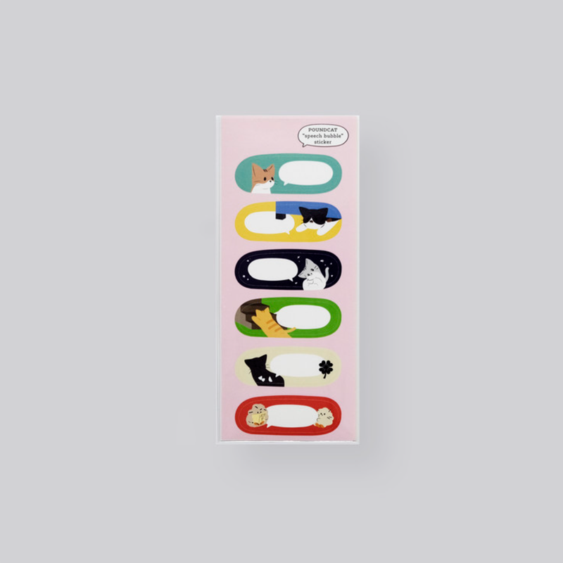 POUNDCAT（パウンドキャット）の「Speech bubble name tag sticker（Smartphone Accessories）」
