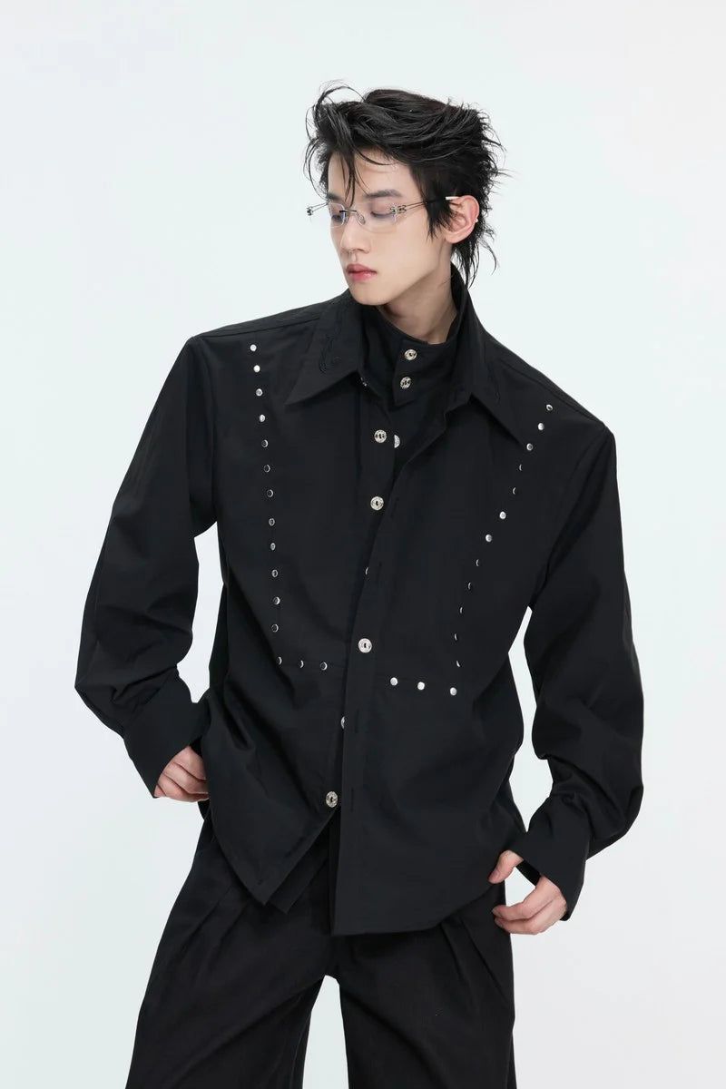 Argue Cultureの「Layered Linen Shirt(Tops)」