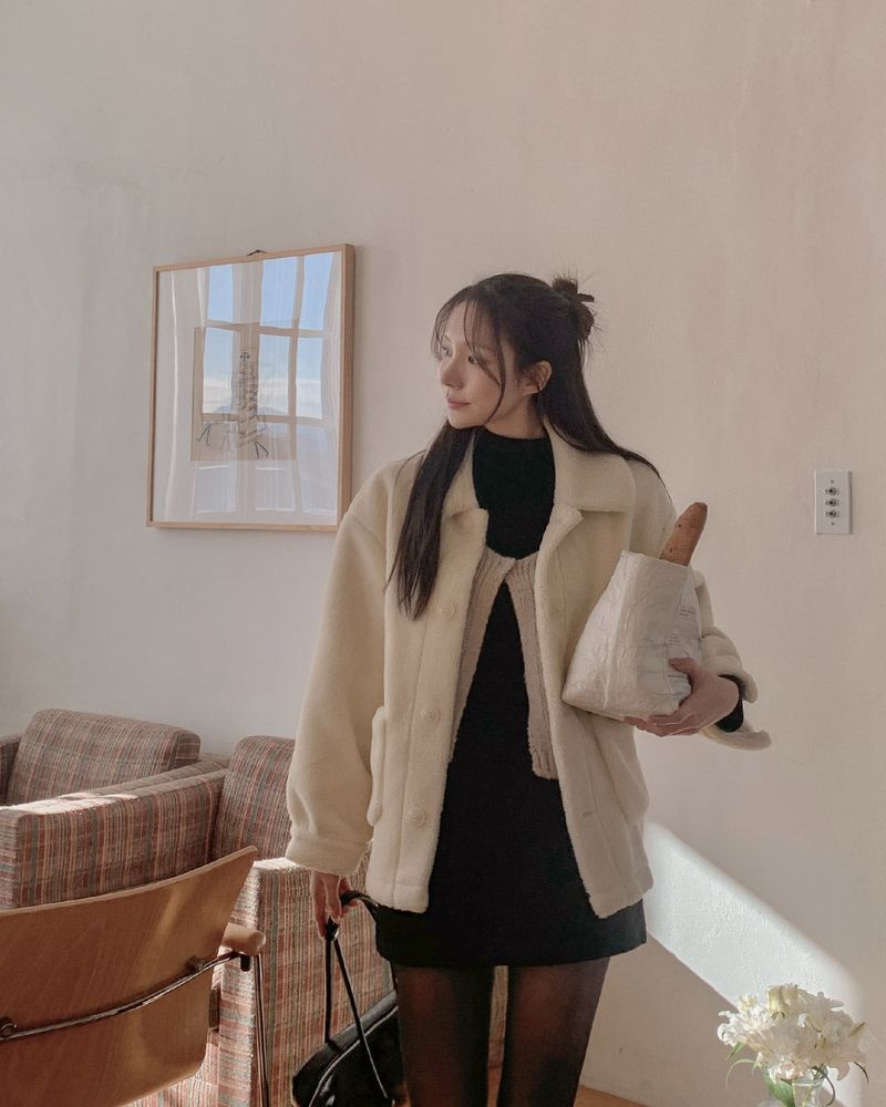 Fur Half Jacket