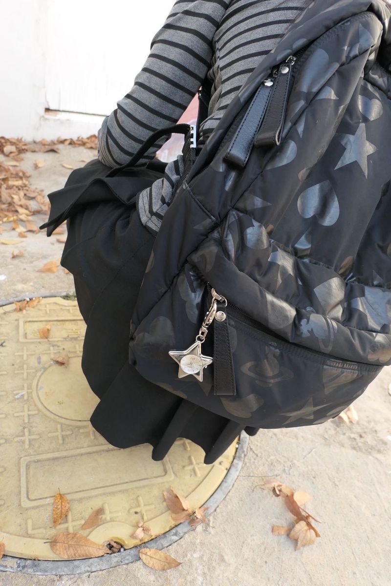 shooting star keyring