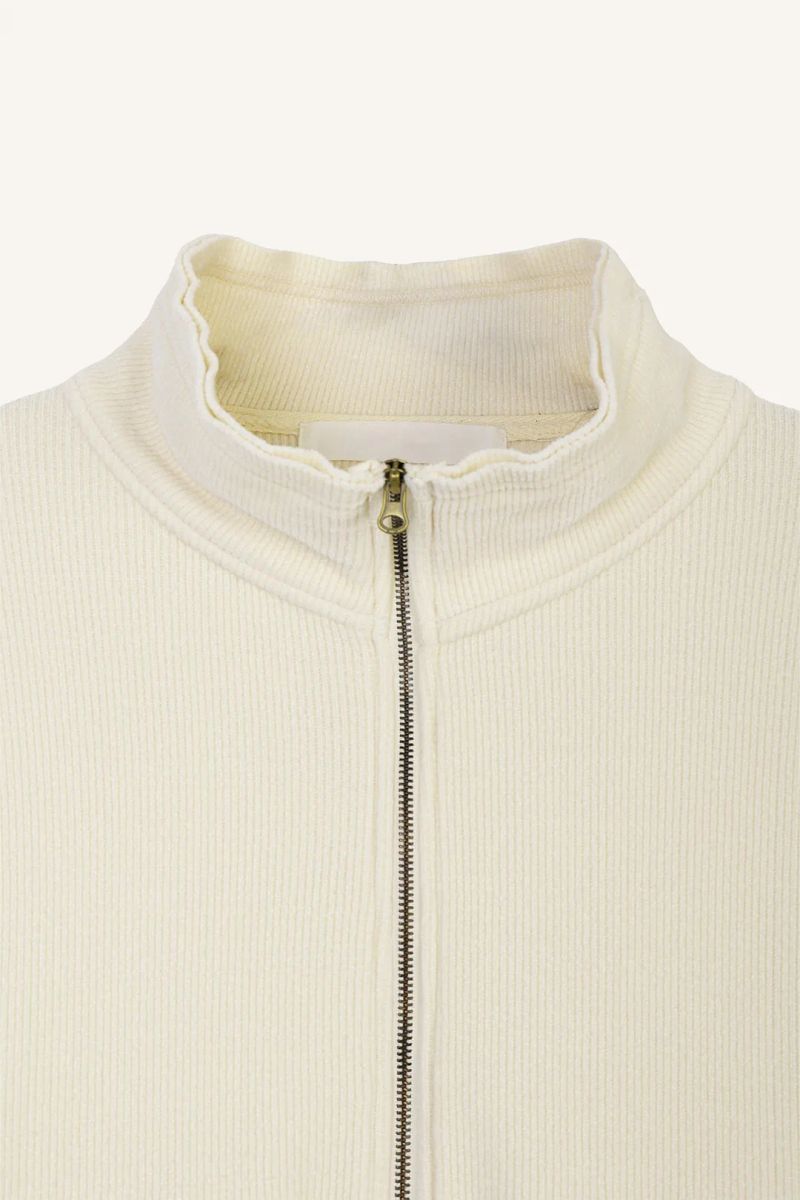Soft Jersey Two-Way Zip-Up