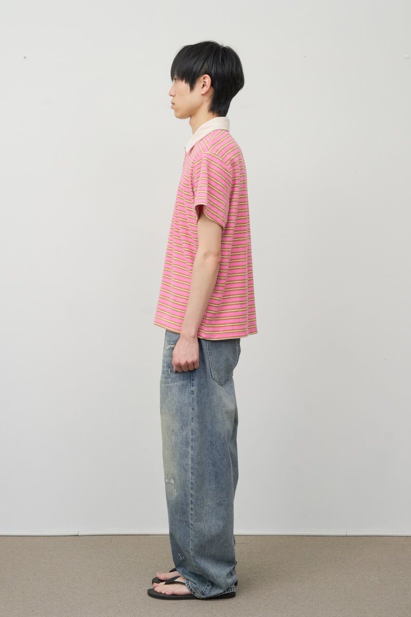 Barney Terry Collar Top