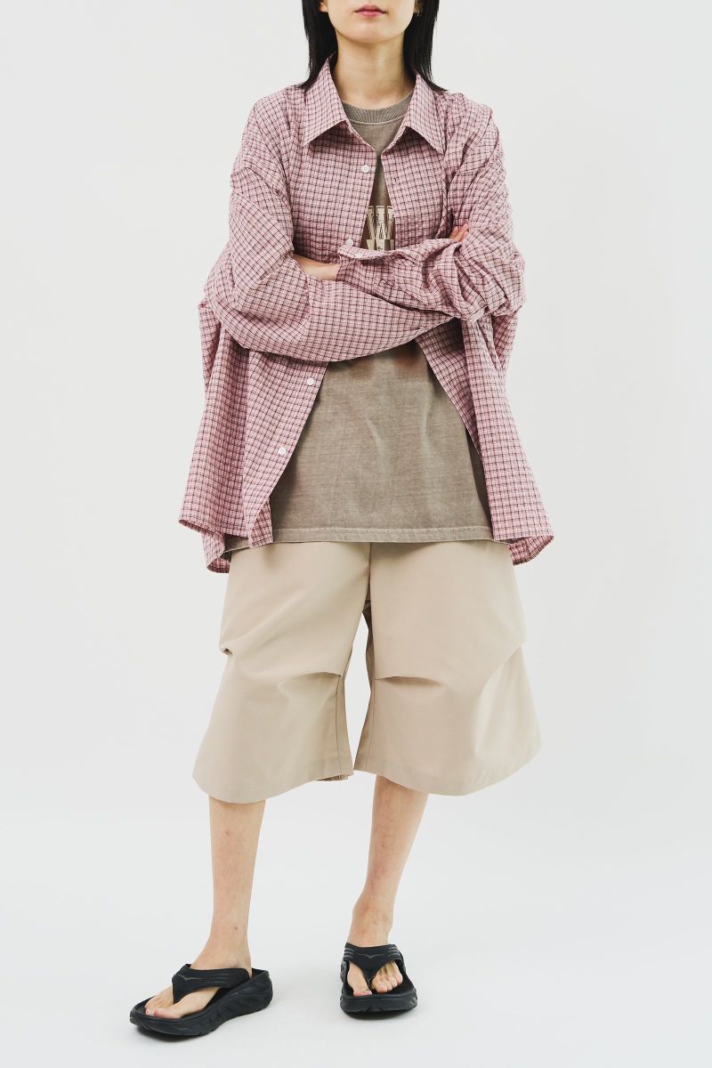 Pole Nylon Bermuda Pants (3color)