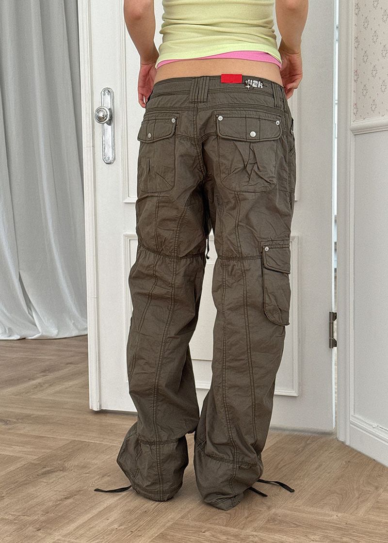 CRISPY CARGO PANTS (3color)