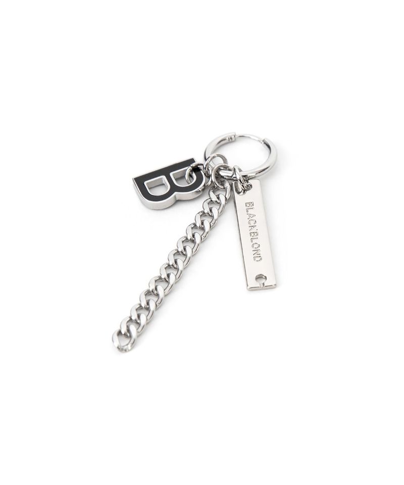 BLACKBLOND（ブラックブロンド）の「ロゴピアス (Silver)（アクセサリー）」