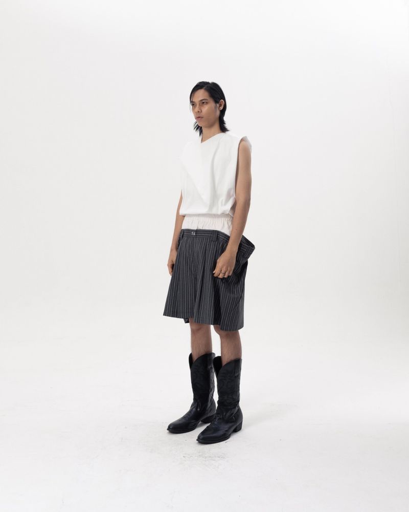 PEDESTRIAN LAYERED SHORTS
