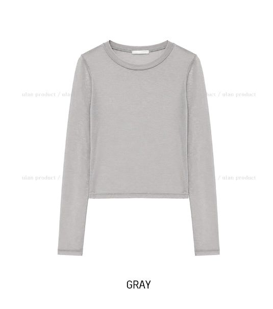 Poe Tencel Round Long Sleeve